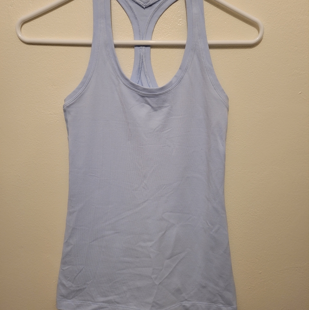 Lululemon women's tank top, blue, medium